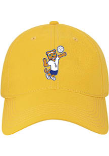 Pitt Panthers Gold Volleyball Cool Fit Side Patch Adjustable Hat