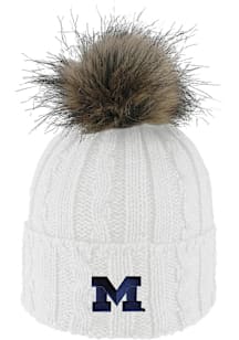 LogoFit Michigan Wolverines White Alps Womens Knit Hat
