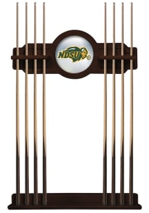 North Dakota State Bison Solid Wood Cue Rack Pool Table