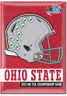 Ohio State Buckeyes 2025 BIG10 Football Championship 2x3 Magnet
