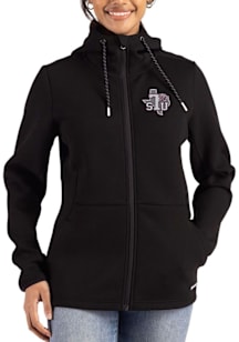 Cutter and Buck Texas Southern Tigers Womens Black Epic Comfort Full Zip Light Weight Jacket