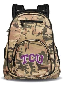 TCU Horned Frogs White Premium Laptop Backpack