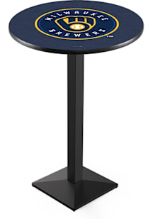 Milwaukee Brewers Square Base Pub Table
