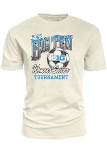 Big Ten Ivory Big Ten Women's Soccer Championships Short Sleeve T Shirt