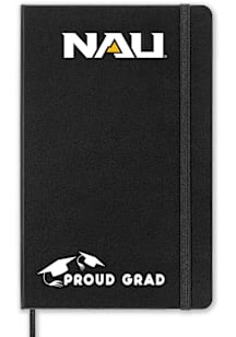 Northern Arizona Lumberjacks Proud Grad team logo Notebook and Folder - Black