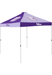Lavender K-State Wildcats Checkerboard Tent