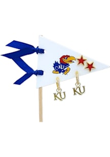 K-State Wildcats Star and Huggie Womens Earrings