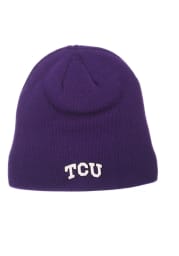 Zephyr TCU Horned Frogs Purple Edge Mens Knit Hat