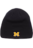 Michigan Wolverines Blue Edge Mens Knit Hat