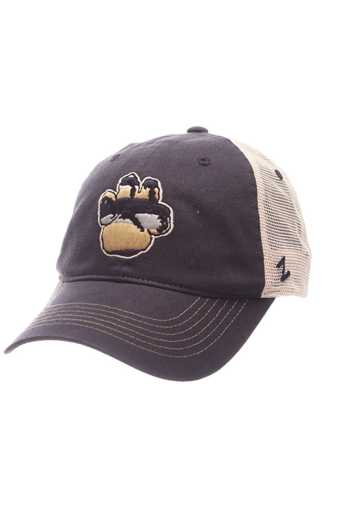 Zephyr Pitt Panthers CONTOUR Adjustable Hat - Navy Blue