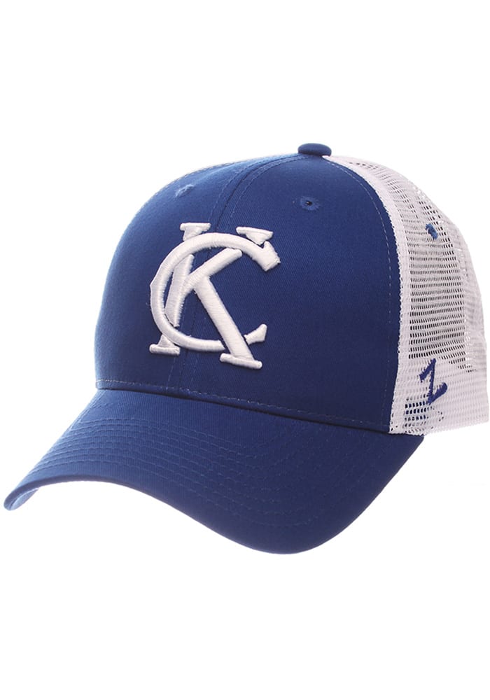 Kansas City Interlock Trucker Adjustable Hat - Blue