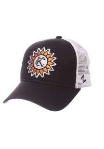 Kansas City Sunflower Trucker Adjustable Hat - Black