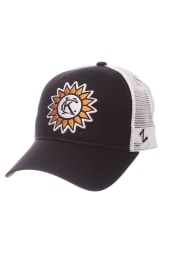 Zephyr Kansas City Sunflower Trucker Adjustable Hat - Black