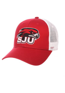 Saint Josephs Hawks Big Rig Adjustable Hat - Red