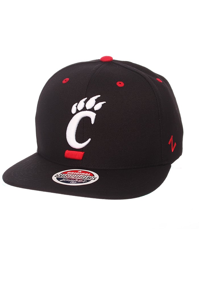 Cincinnati Bearcats Black Z11 Mens Snapback Hat