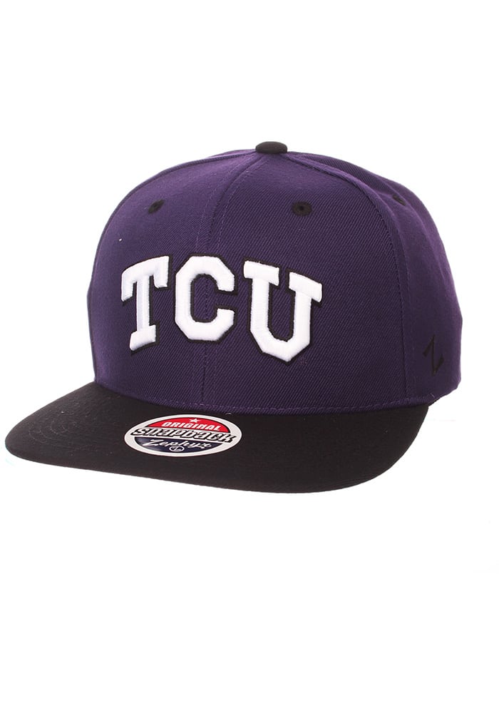 TCU Horned Frogs Purple Z11 Mens Snapback Hat