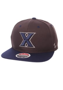 Xavier Musketeers Charcoal Z11 Mens Snapback Hat