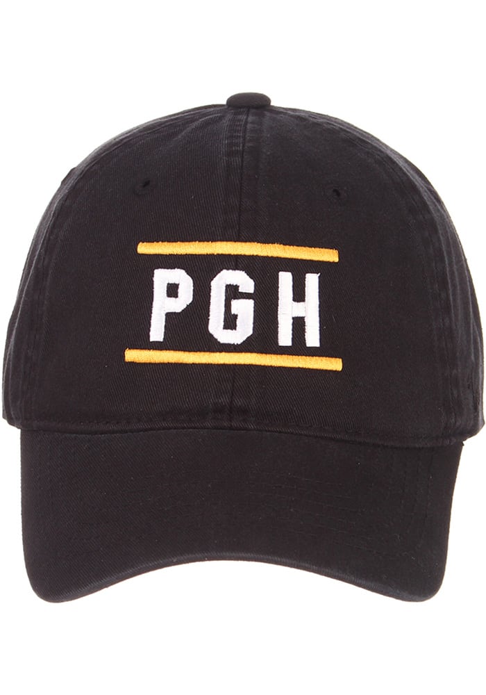 Zephyr Pittsburgh Scholarship Adjustable Hat - Black