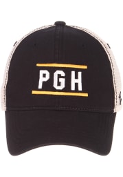 Zephyr Pittsburgh University Adjustable Hat - Black