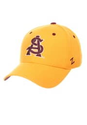 Arizona State Sun Devils Mens Gold DH Fitted Hat
