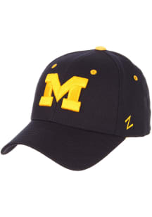 DH Michigan Wolverines Fitted Hat - Blue