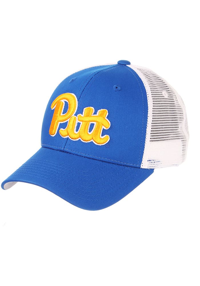Pitt Panthers Big Rig Adjustable Hat - Blue