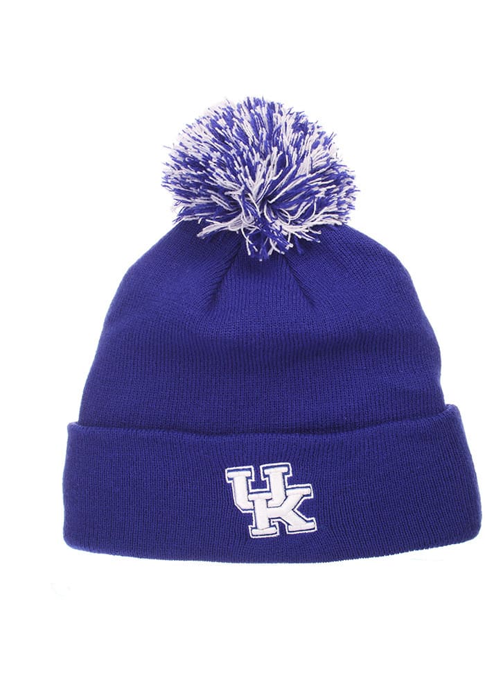 Kentucky Wildcats Blue Pom Mens Knit Hat