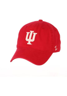 Indiana Hoosiers Red Scholarship Design Adjustable Hat