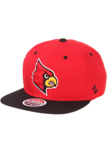 Louisville Cardinals Red Z11 Mens Snapback Hat