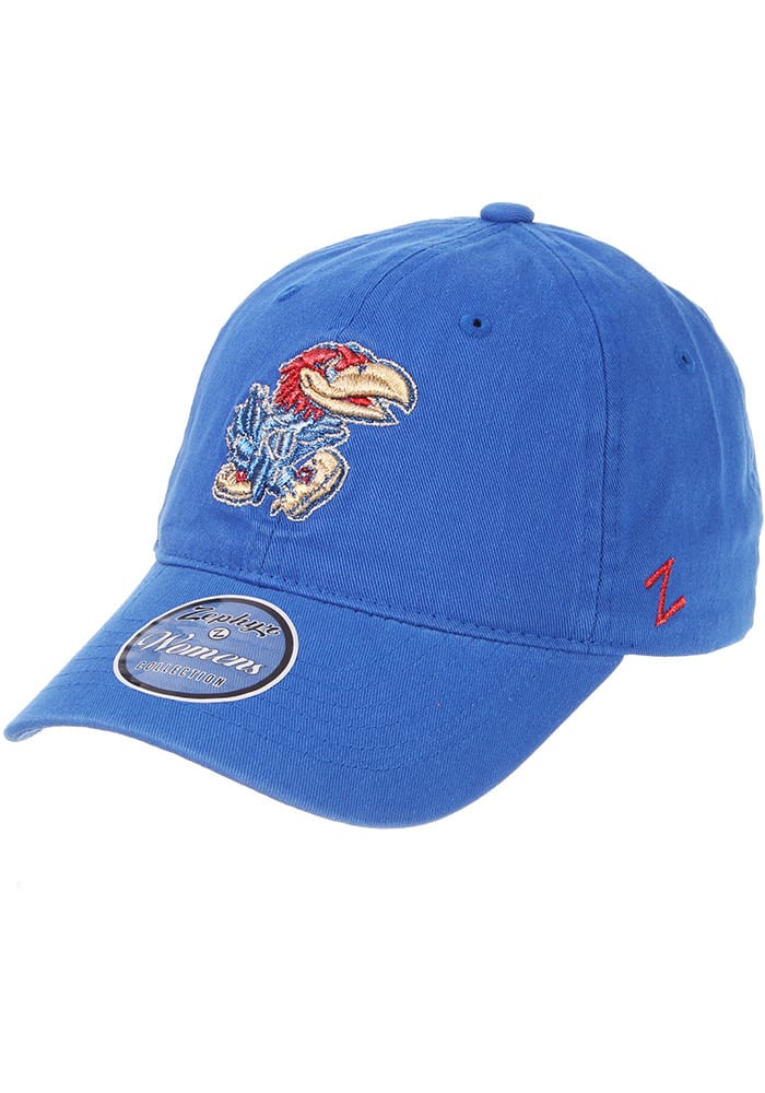 Kansas Jayhawks Blue Girlfriend Womens Adjustable Hat