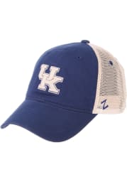 Kentucky Wildcats University Meshback Adjustable Hat - Blue