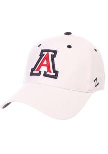 Arizona Wildcats Mens White ZH Flex Hat