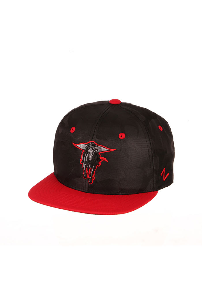 Zephyr Texas Tech Red Raiders Black Sawyer 2T Youth Snapback Hat