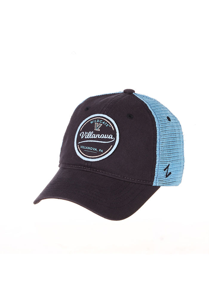 Zephyr Villanova Wildcats Destination Meshback Adjustable Hat - Navy Blue