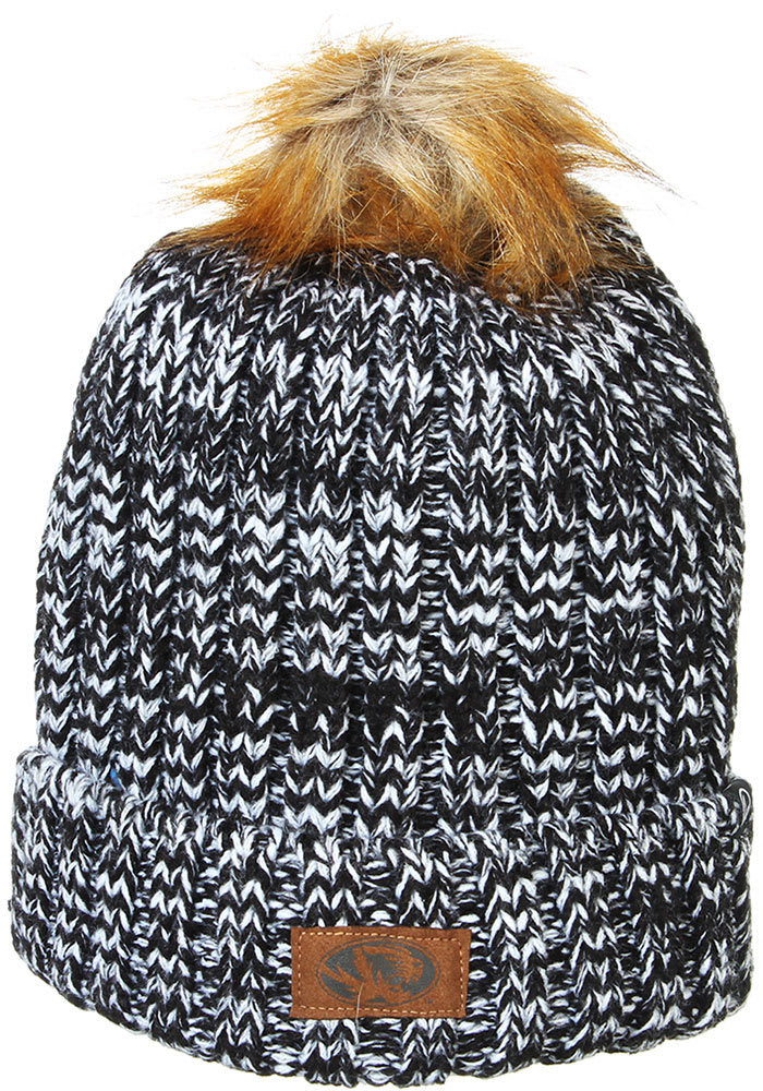 Zephyr Missouri Tigers Grey Gracie Cuff Pom Womens Knit Hat
