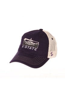 K-State Wildcats Destination Meshback Adjustable Hat - Purple