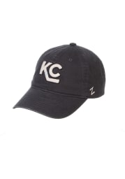 Zephyr Kansas City Mavericks Scholarship Adjustable Hat - Grey