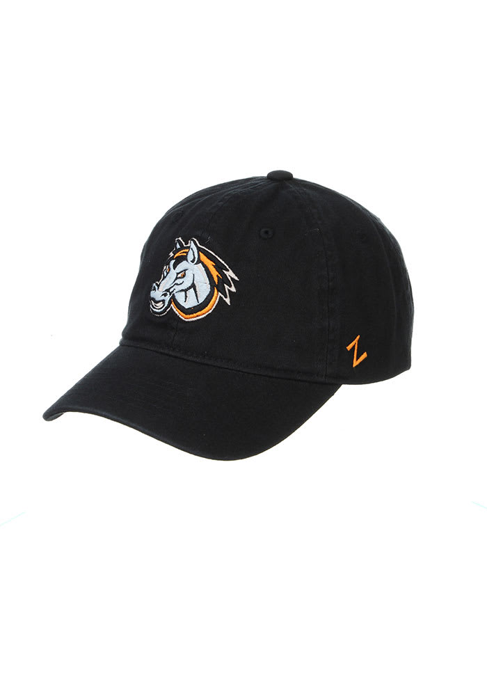 Zephyr Kansas City Mavericks Mascot Scholarship Adjustable Hat - Black