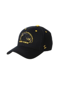 Kent State Golden Flashes Mens Black Element Flex Hat