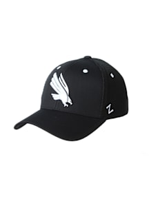 North Texas Mean Green Mens Black Pregame Flex Hat