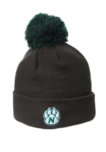 Northwest Missouri State Bearcats Charcoal Cuff Pom Mens Knit Hat