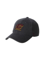 Zephyr Central Michigan Chippewas Scholarship Adjustable Hat - Charcoal