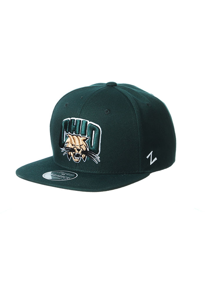 Zephyr Ohio Bobcats Green Z11 Mens Snapback Hat