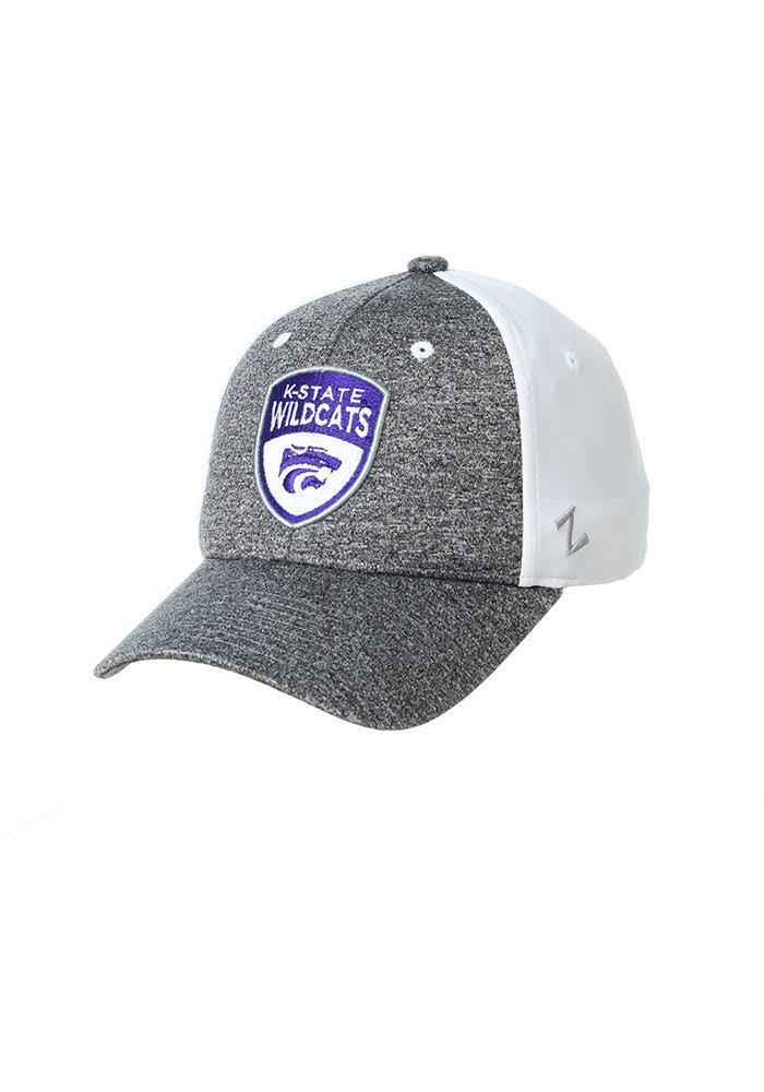 Zephyr K-State Wildcats Pomona Z Adjustable Hat - Grey