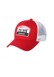 Zephyr Nebraska Cornhuskers Tempe TC Meshback Adjustable Hat - Red