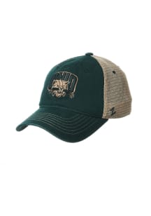 Ohio Bobcats Columbus Meshback Adjustable Hat - Green