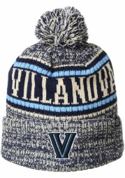 Villanova Wildcats Navy Blue Springfield Cuff Pom Mens Knit Hat