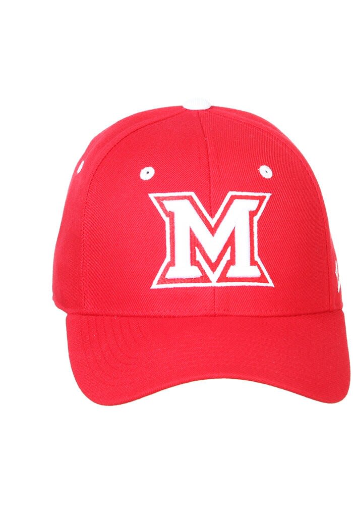 Miami RedHawks Mens Red DH Fitted Hat