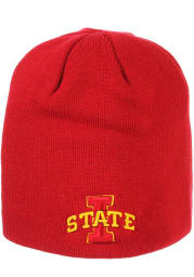 Iowa State Cyclones Red Edge Beanie Mens Knit Hat