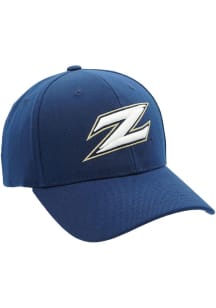 Akron Zips Mens Navy Blue ZH Flex Hat